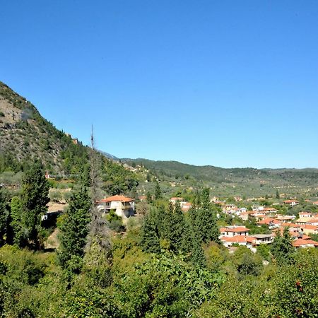 Aesthetic Delight - Stone Villa In Mystras Exteriör bild